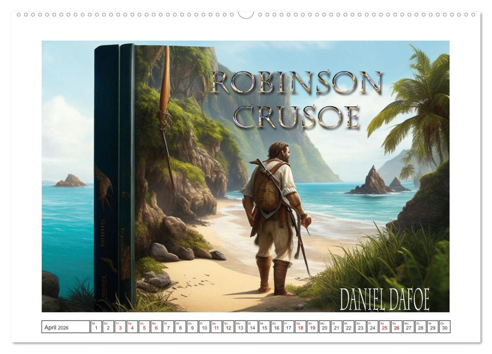 Coverschätze der Weltliteratur (CALVENDO Wandkalender 2026)