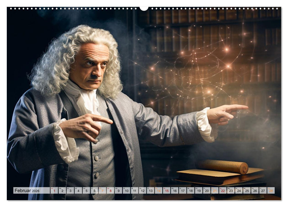 Genies der Physik (CALVENDO Premium Wandkalender 2026)