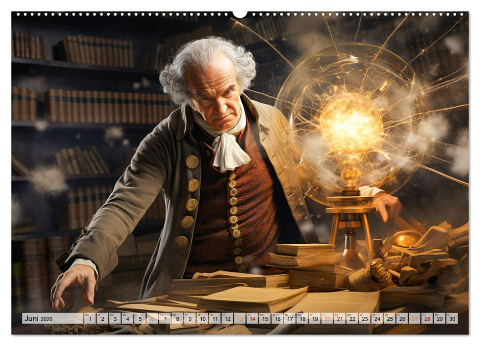 Genies der Physik (CALVENDO Premium Wandkalender 2026)