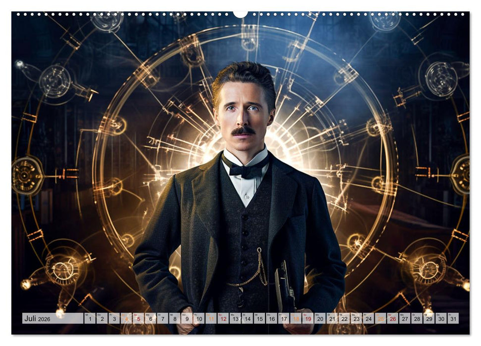 Genies der Physik (CALVENDO Premium Wandkalender 2026)