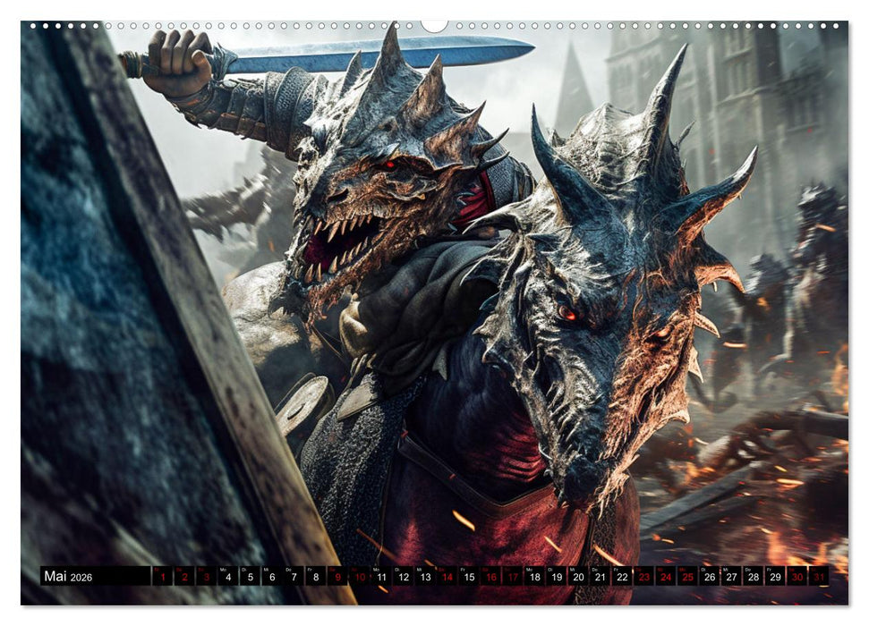 Im Land der Hexen und Hexer (CALVENDO Premium Wandkalender 2026)