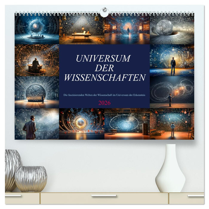 Universum der Wissenschaften (CALVENDO Premium Wandkalender 2026)