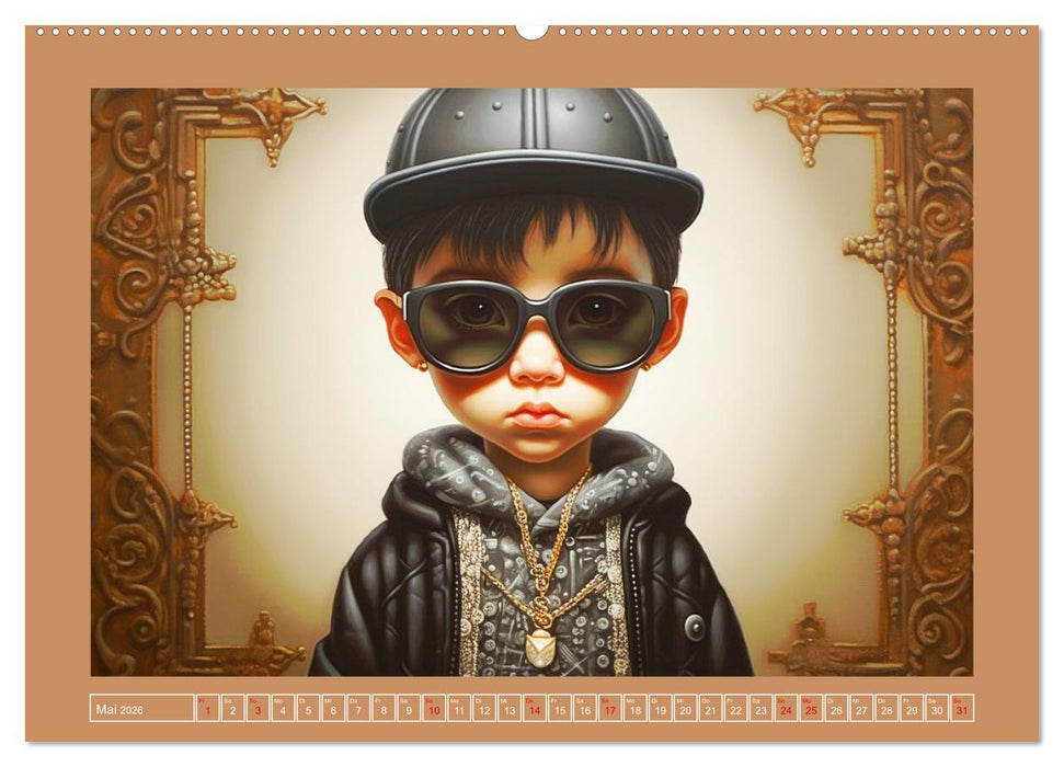 Hip Hop Kids. Ein Jahr voller Style und Groove (CALVENDO Wandkalender 2026)