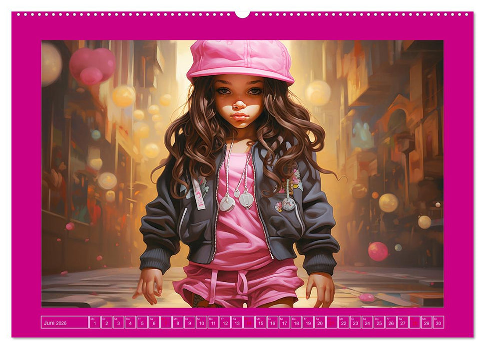 Hip Hop Kids. Ein Jahr voller Style und Groove (CALVENDO Wandkalender 2026)