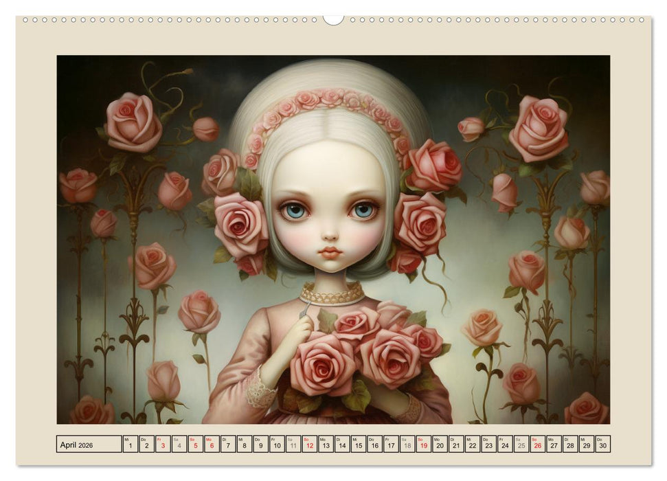 Wunder des Mittelalters. Surrealistische Illustration der keltischen Anderswelt (CALVENDO Wandkalender 2026)