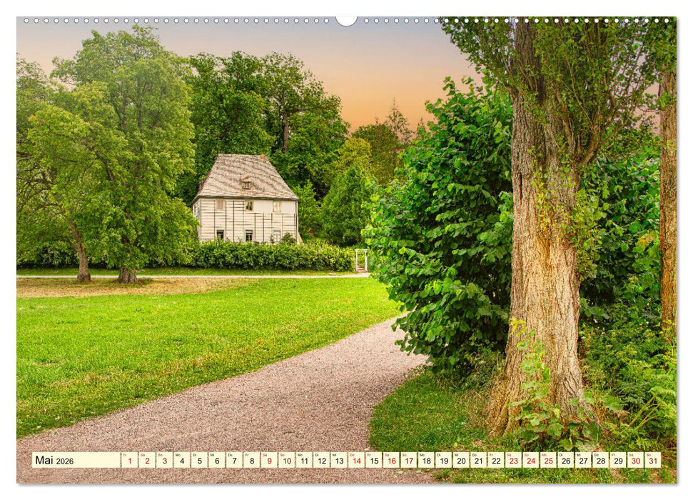 Weimar - Kulturstadt im Herzen Europas (CALVENDO Wandkalender 2026)