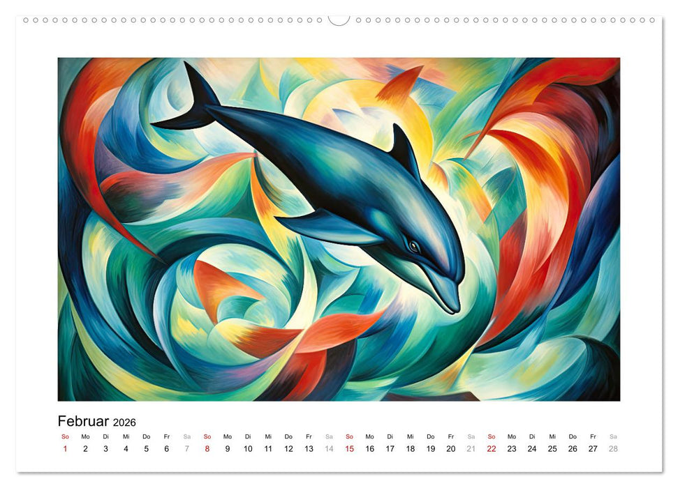 Unterwasserwelt, bunt und wunderschön (CALVENDO Premium Wandkalender 2026)