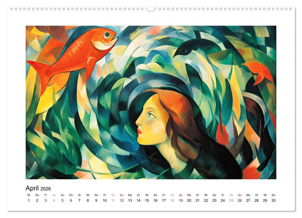 Unterwasserwelt, bunt und wunderschön (CALVENDO Premium Wandkalender 2026)