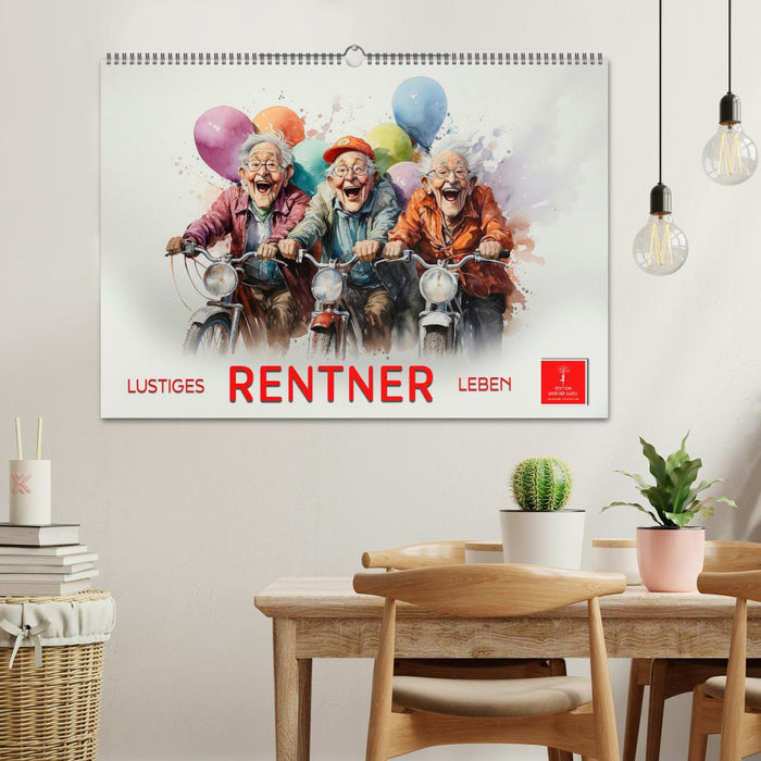 Lustiges Rentner Leben (CALVENDO Wandkalender 2026)