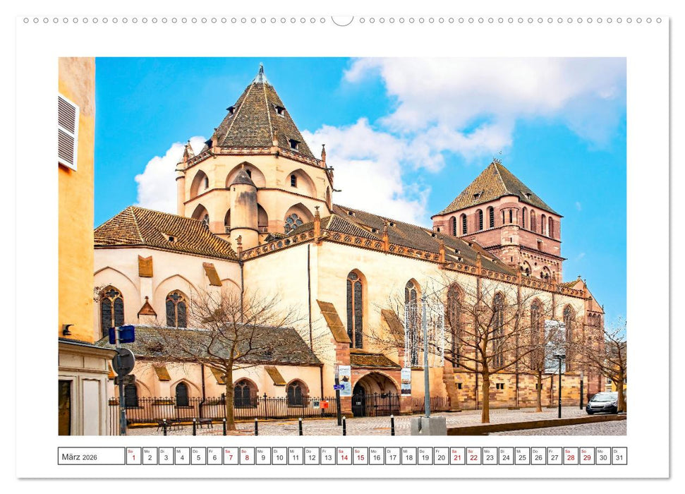 Straßburg - Elsässische Metropole (CALVENDO Premium Wandkalender 2026)