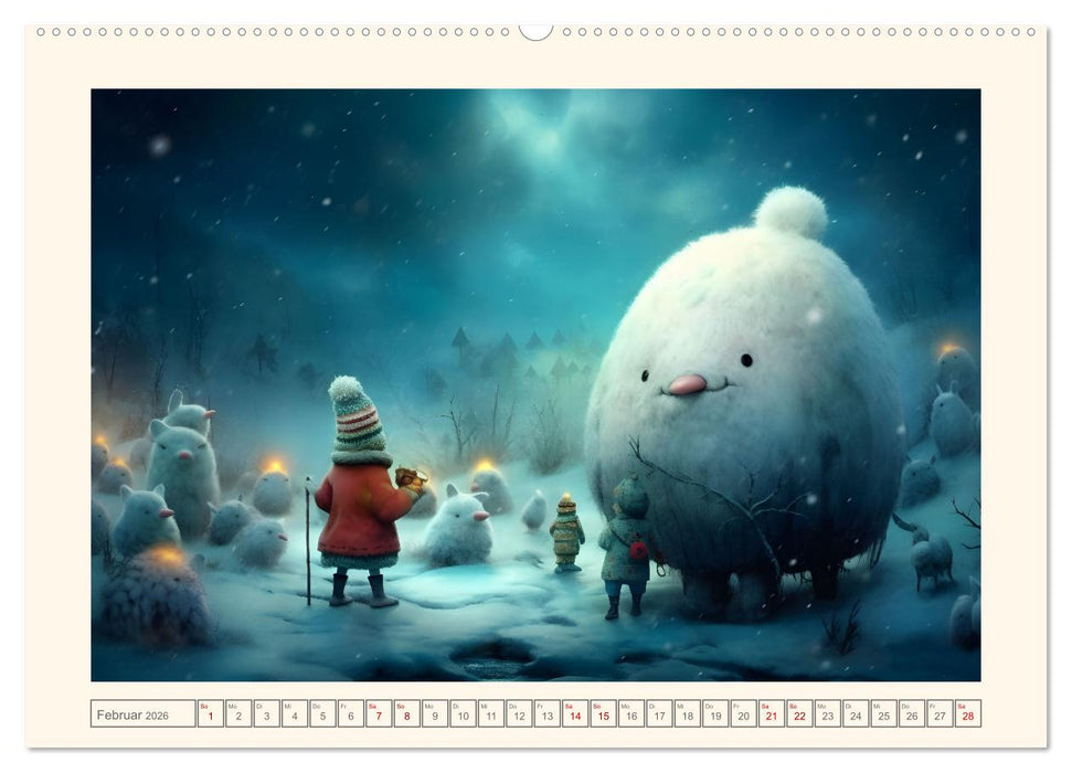 Fabelhafte fremde Welten (CALVENDO Wandkalender 2026)