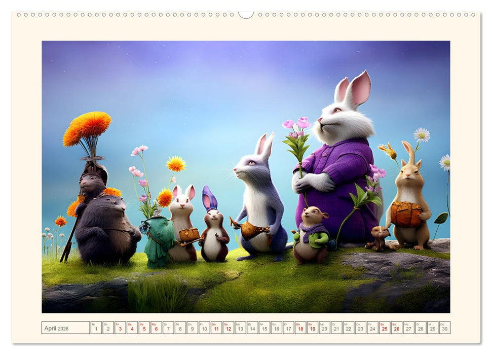 Fabelhafte fremde Welten (CALVENDO Wandkalender 2026)