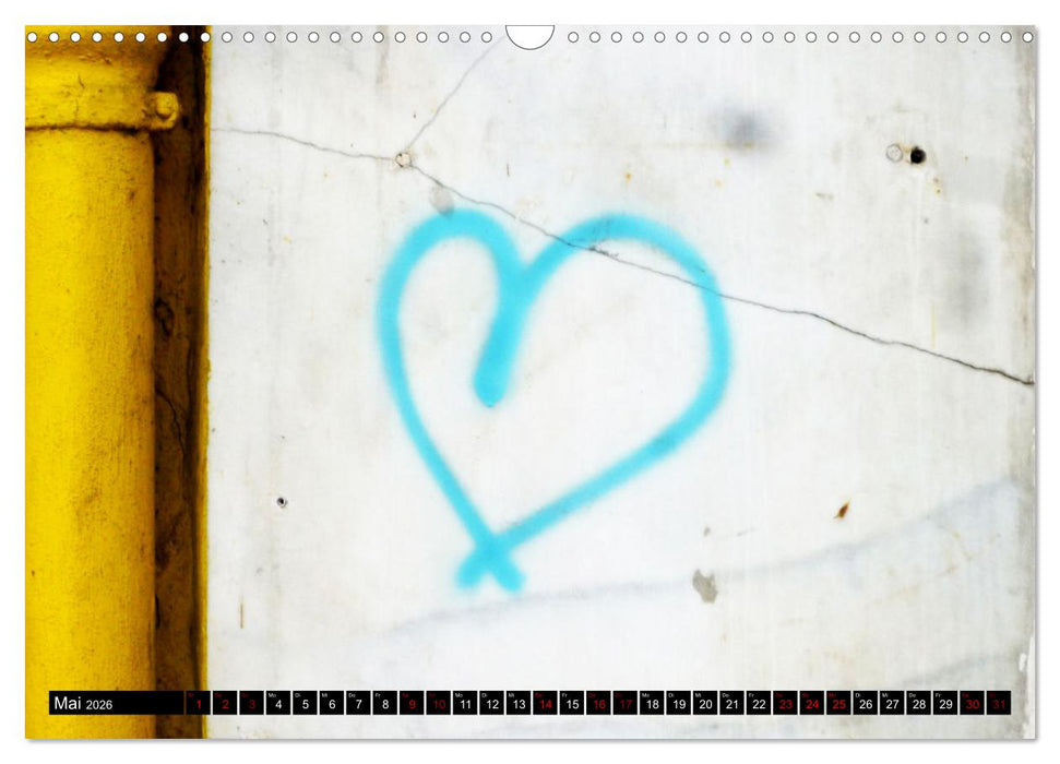 Liebe ist das gelbe vom Ei (CALVENDO Wandkalender 2026)