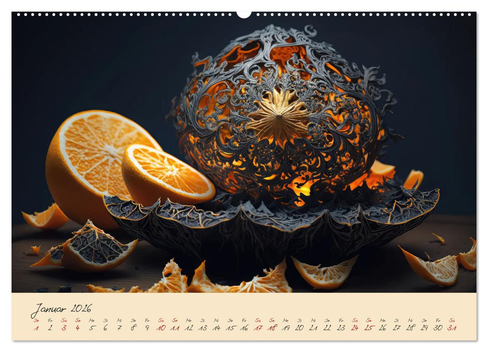Gothic Food (CALVENDO Wandkalender 2026)