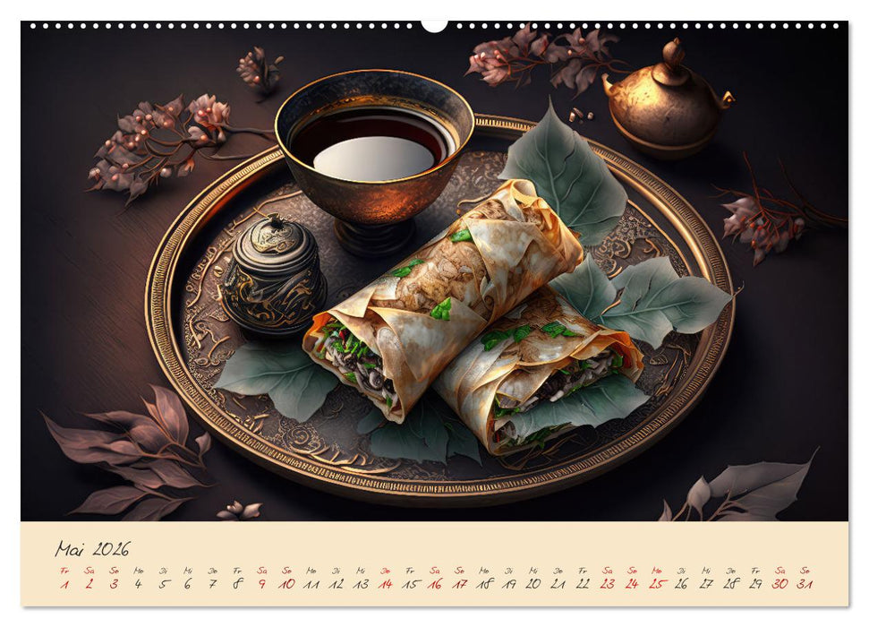 Gothic Food (CALVENDO Wandkalender 2026)