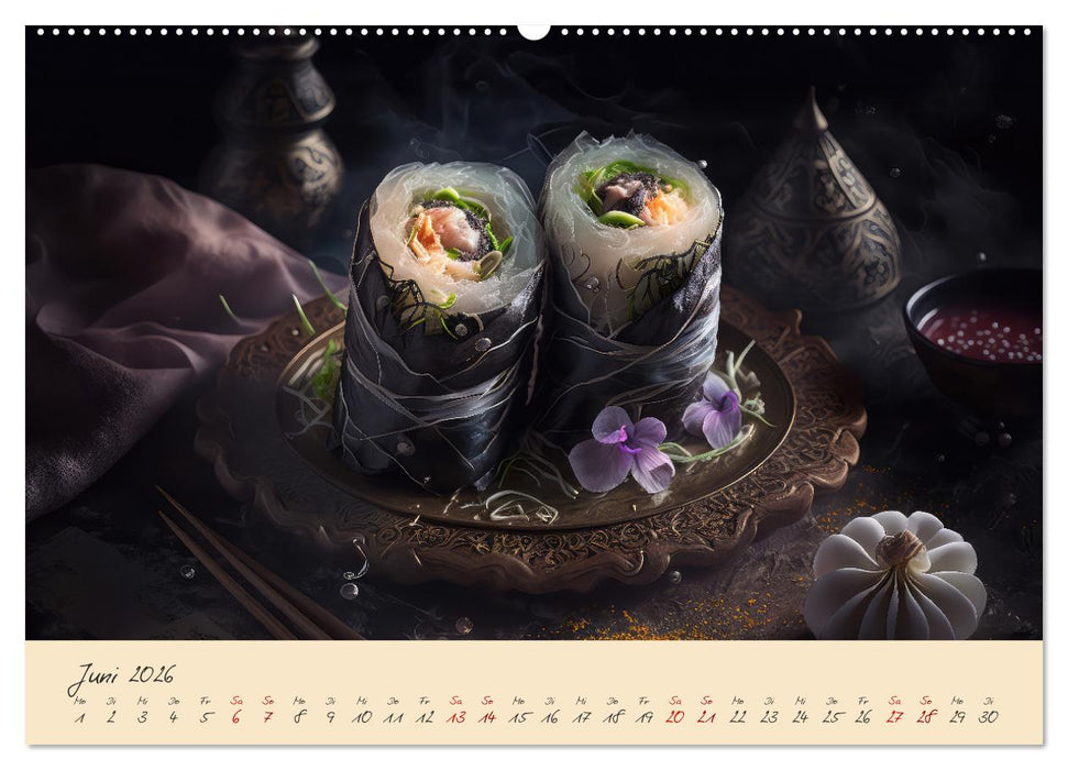 Gothic Food (CALVENDO Wandkalender 2026)