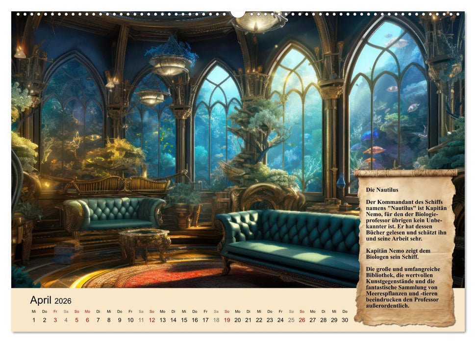 Reise unter dem Meer (CALVENDO Wandkalender 2026)