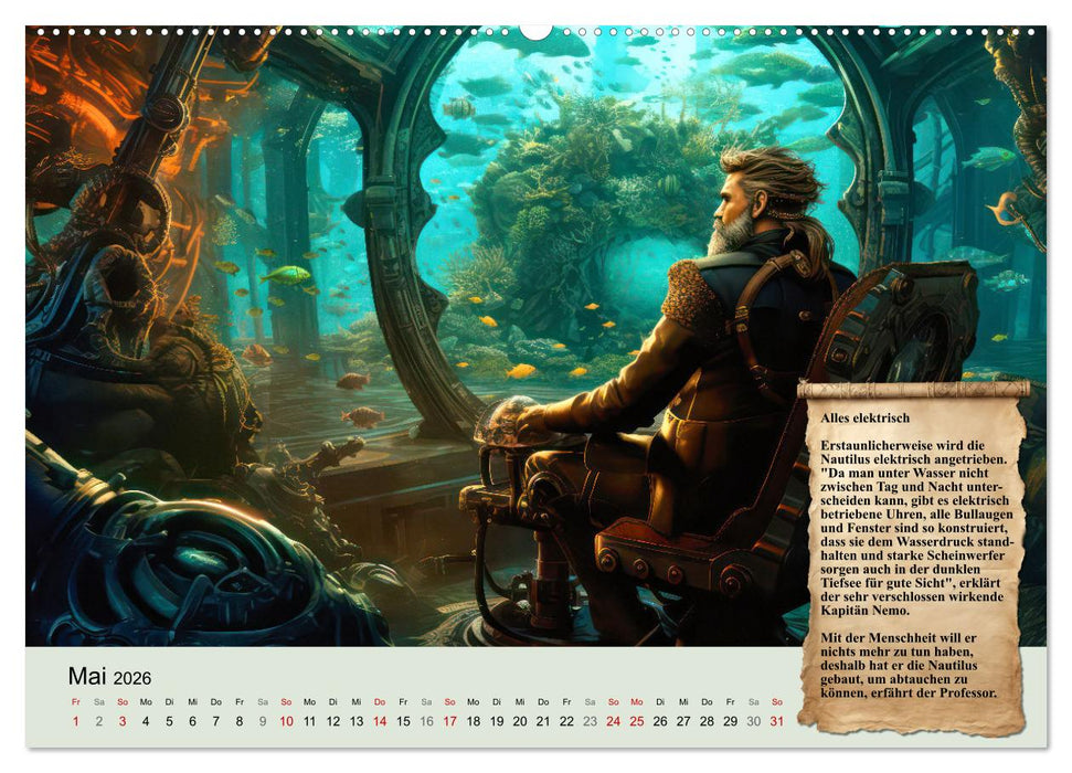 Reise unter dem Meer (CALVENDO Wandkalender 2026)