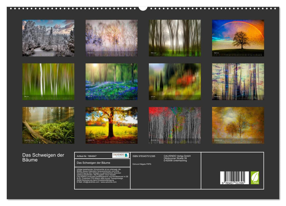 Das Schweigen der Bäume (CALVENDO Premium Wandkalender 2026)