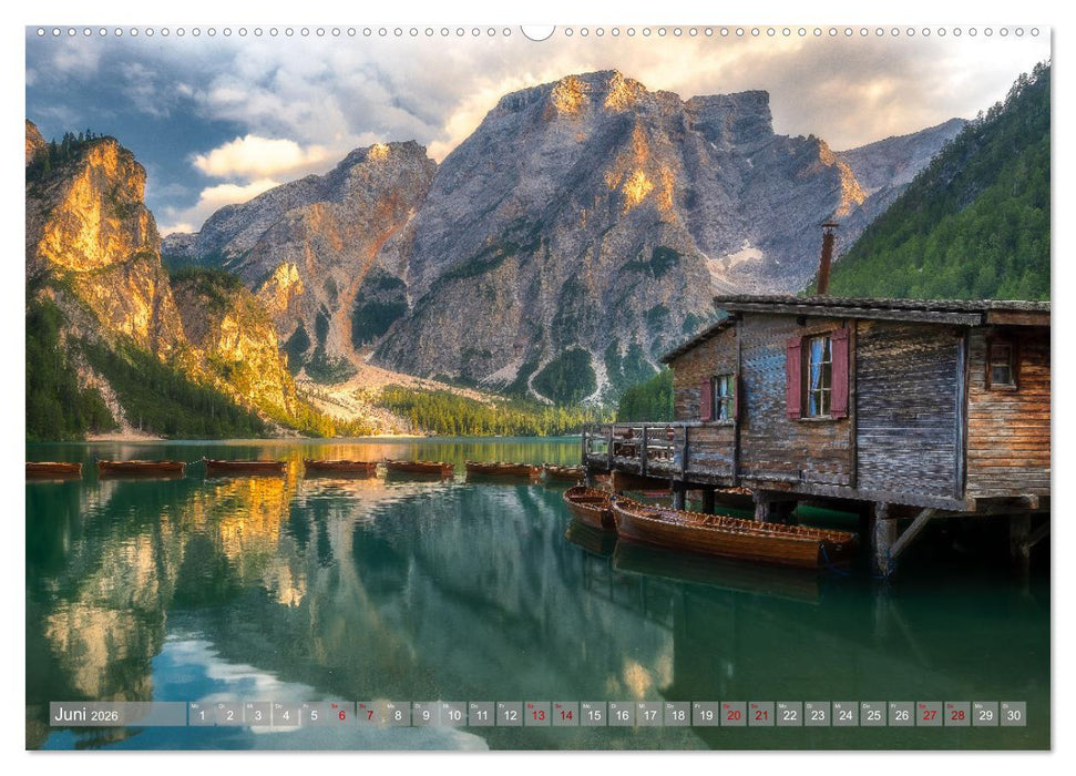 Verzauberte Bergwelten (CALVENDO Wandkalender 2026)