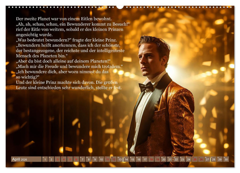 Die Reise des kleinen Prinzen (CALVENDO Wandkalender 2026)