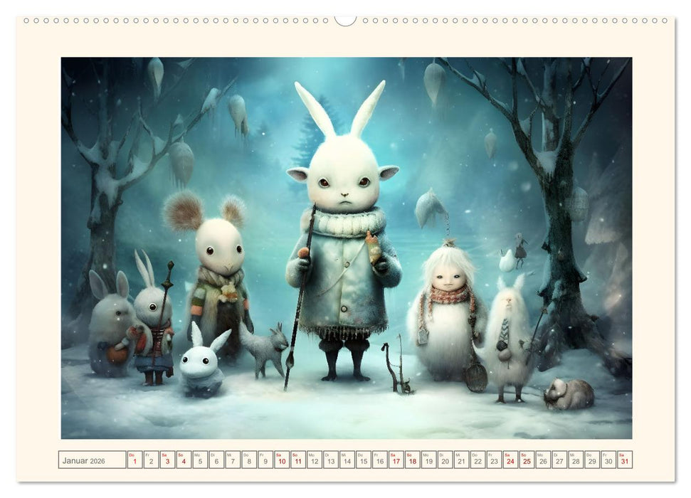 Fabelhafte fremde Welten (CALVENDO Premium Wandkalender 2026)