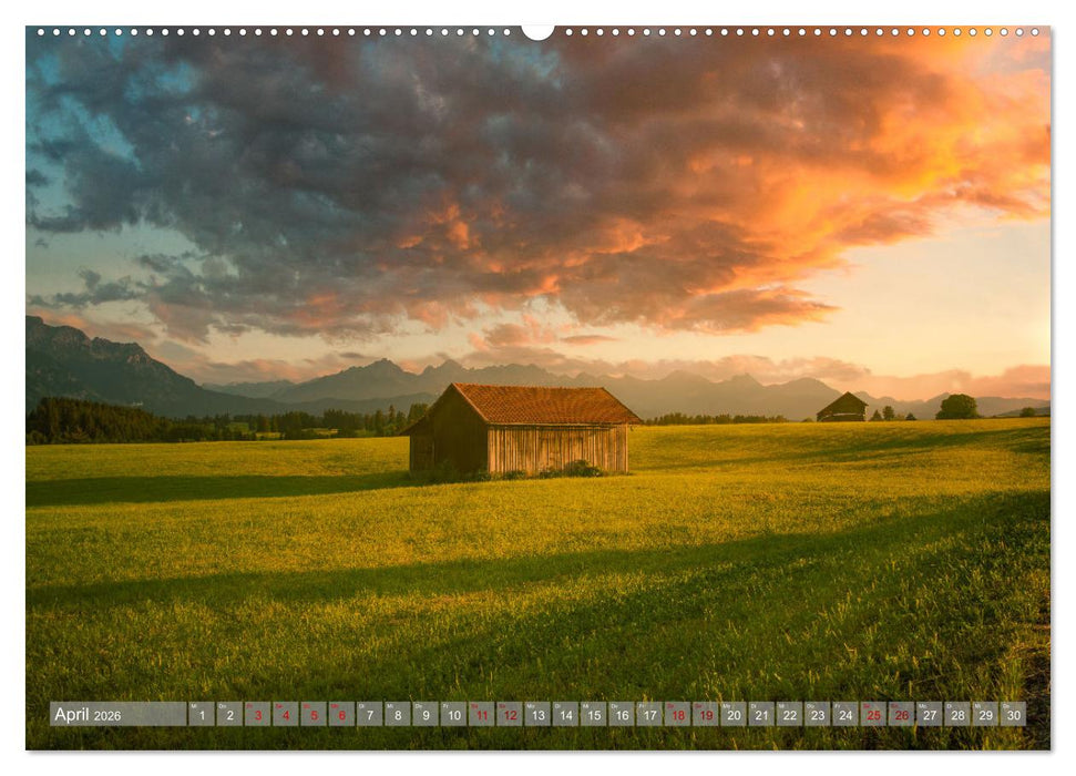 Verzauberte Bergwelten (CALVENDO Premium Wandkalender 2026)