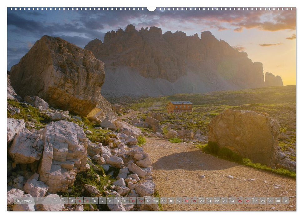 Verzauberte Bergwelten (CALVENDO Premium Wandkalender 2026)