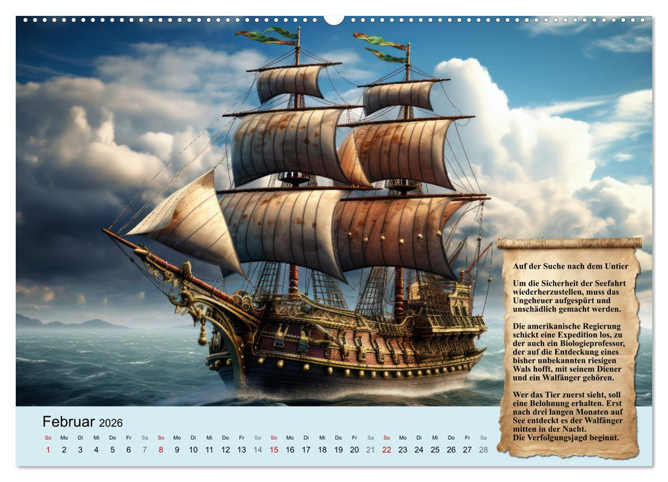 Reise unter dem Meer (CALVENDO Premium Wandkalender 2026)