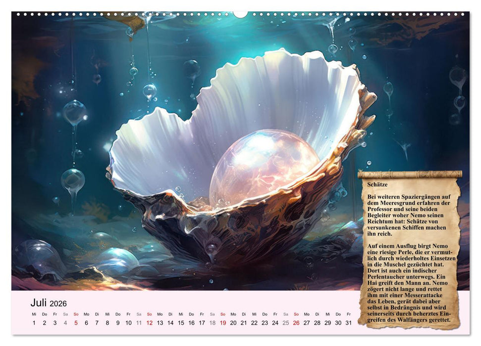 Reise unter dem Meer (CALVENDO Premium Wandkalender 2026)