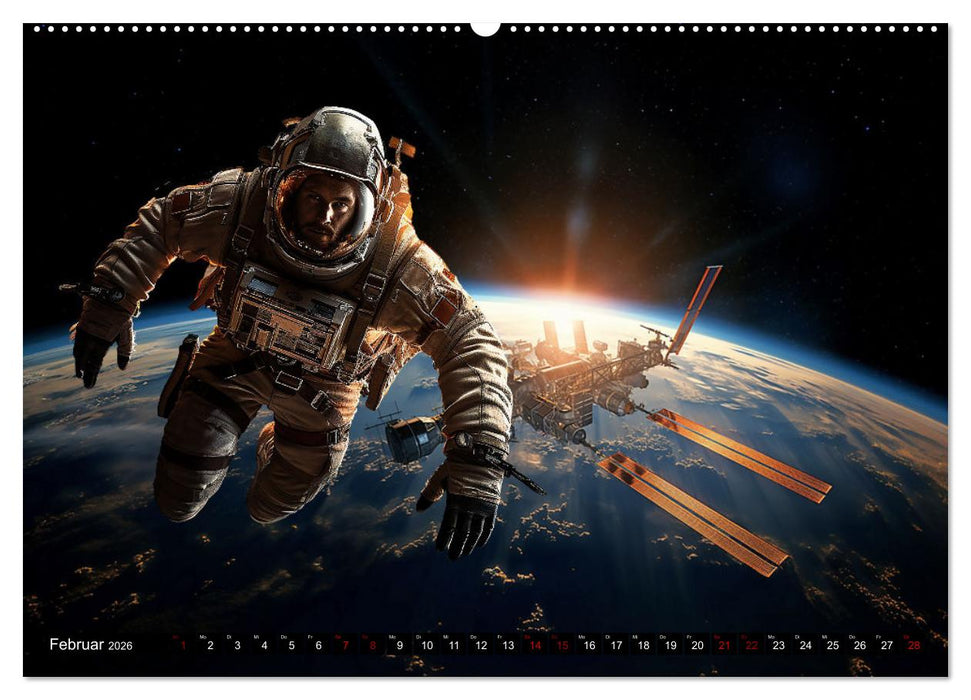 Damals im Paralleluniversum (CALVENDO Wandkalender 2026)