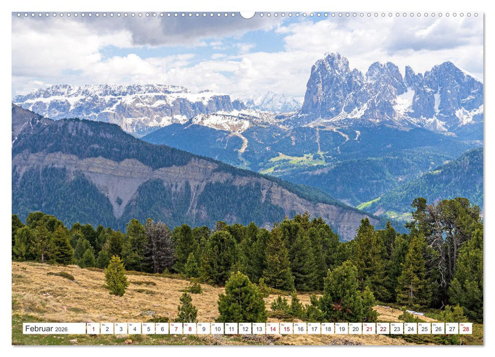 Südtirol - Von Meran bis zum Pragser Wildsee (CALVENDO Premium Wandkalender 2026)
