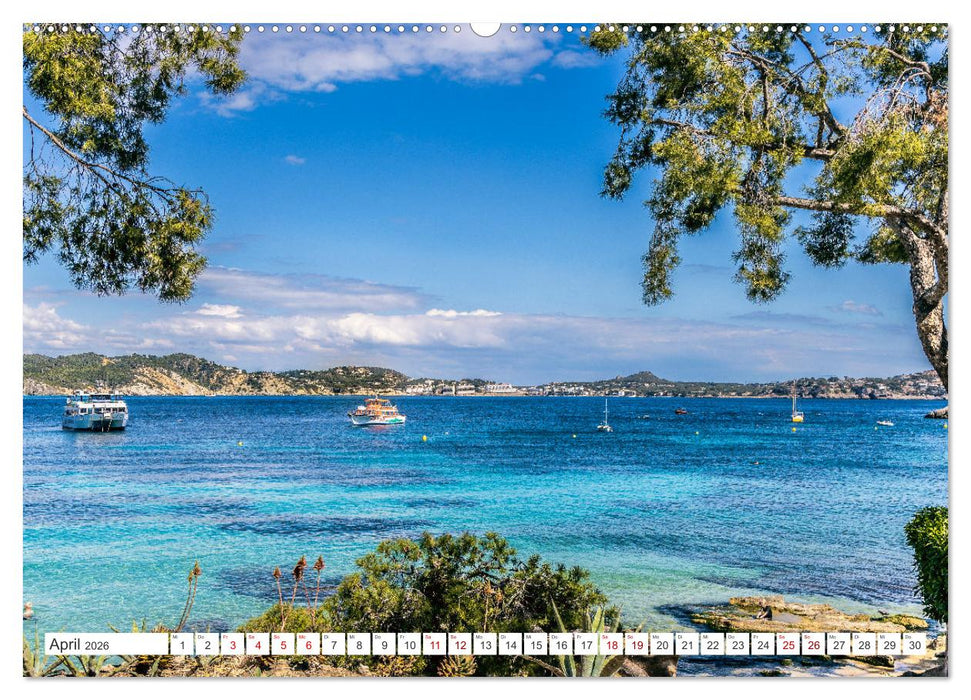 Mallorca - Traumhafte Insel der Balearen (CALVENDO Wandkalender 2026)