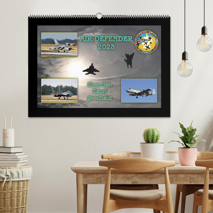 AIR DEFENDER 2023 - über den Zaun geschaut (CALVENDO Wandkalender 2026)