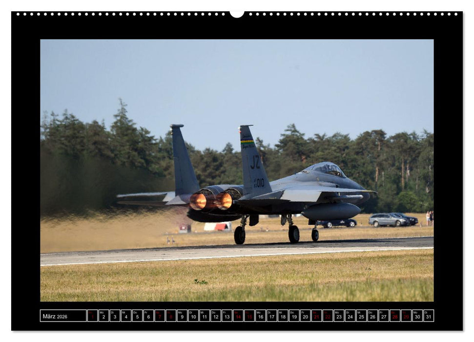 AIR DEFENDER 2023 - über den Zaun geschaut (CALVENDO Wandkalender 2026)