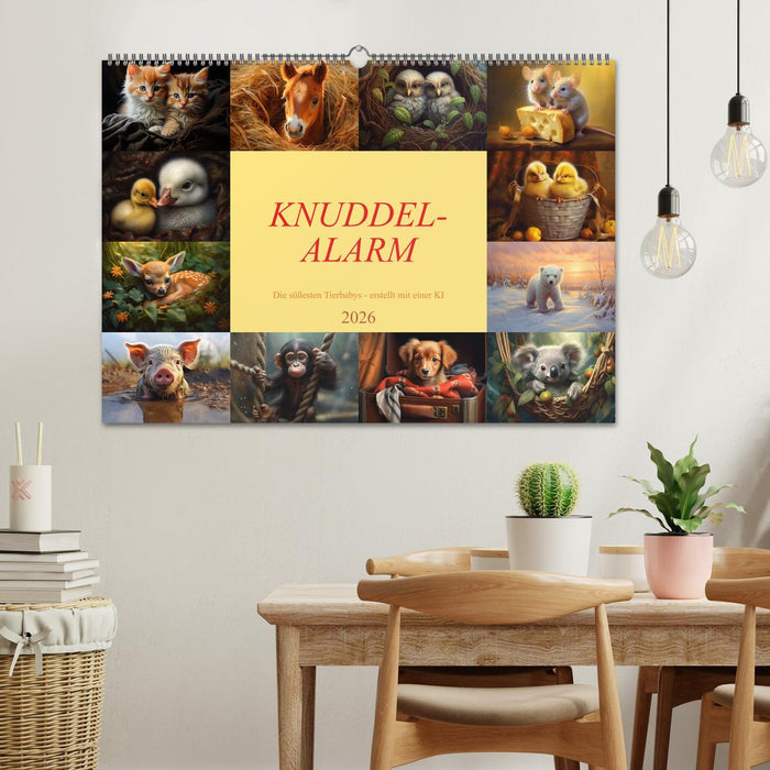 Knuddel-Alarm (CALVENDO Wandkalender 2026)