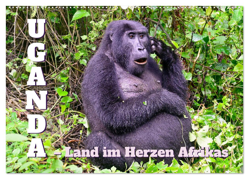 Uganda – Land im Herzen Afrikas (CALVENDO Wandkalender 2026)