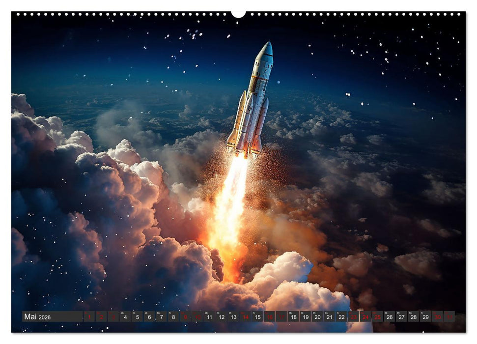 Damals im Paralleluniversum (CALVENDO Premium Wandkalender 2026)