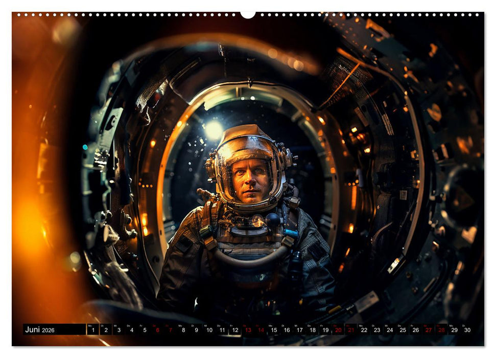 Damals im Paralleluniversum (CALVENDO Premium Wandkalender 2026)