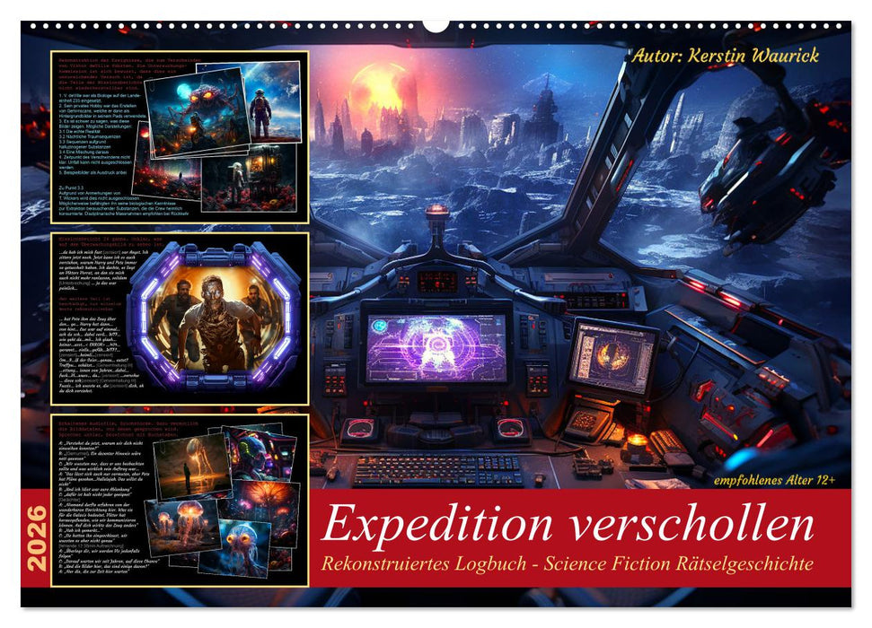 Expedition verschollen (CALVENDO Wandkalender 2026)