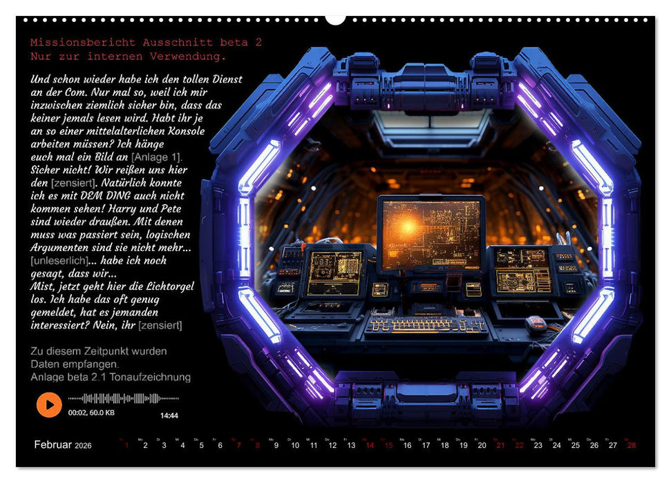 Expedition verschollen (CALVENDO Wandkalender 2026)