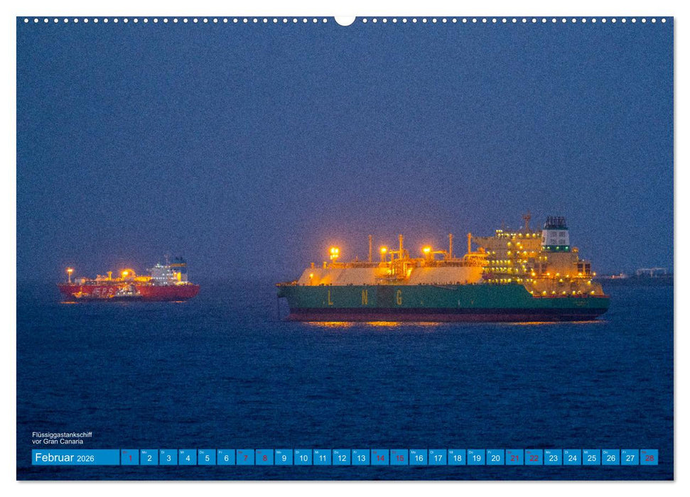 Hochseeschiffe (CALVENDO Premium Wandkalender 2026)