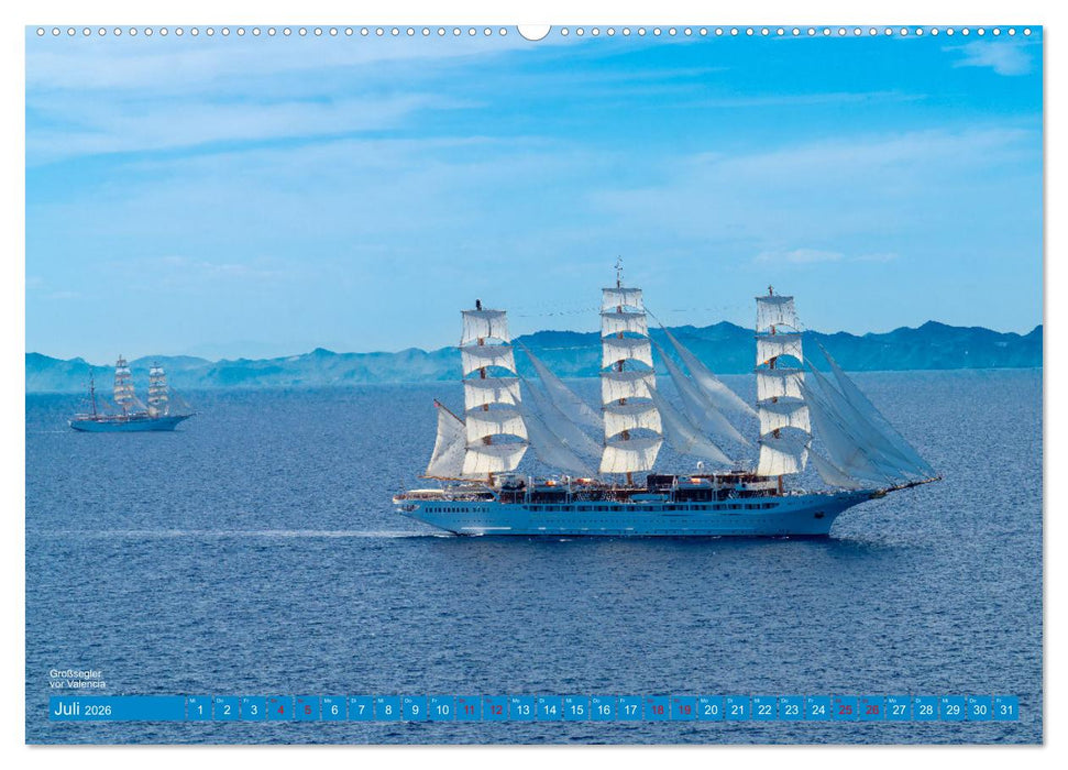 Hochseeschiffe (CALVENDO Premium Wandkalender 2026)