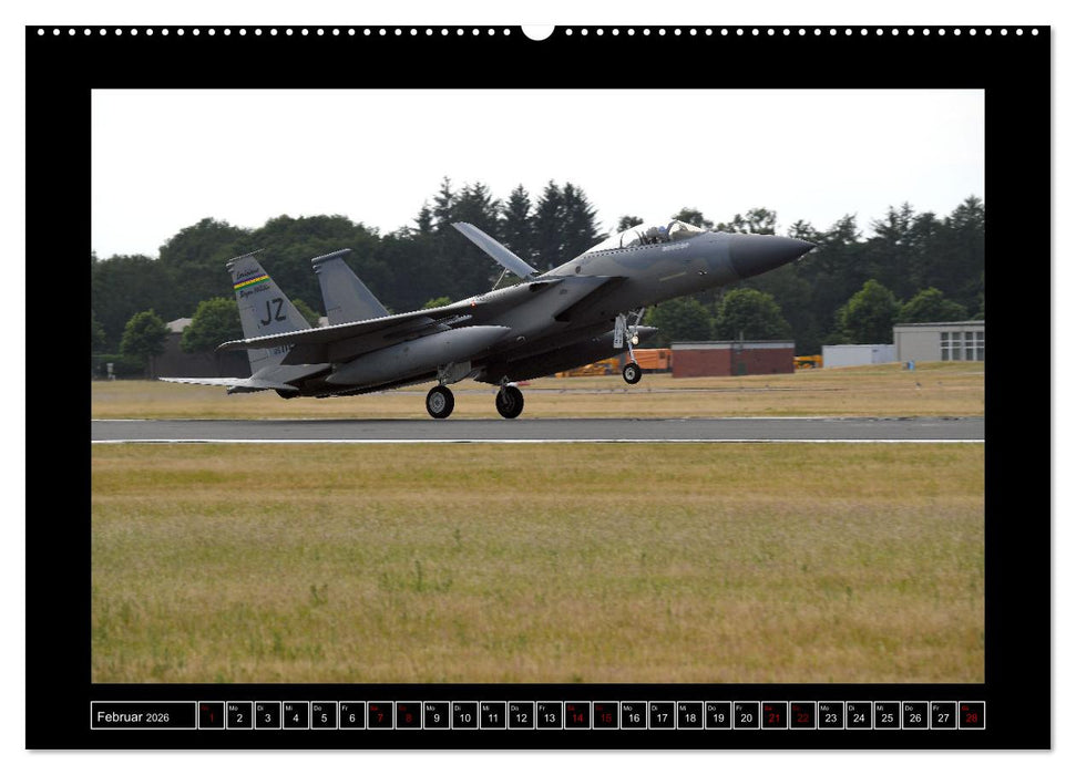 AIR DEFENDER 2023 - über den Zaun geschaut (CALVENDO Premium Wandkalender 2026)