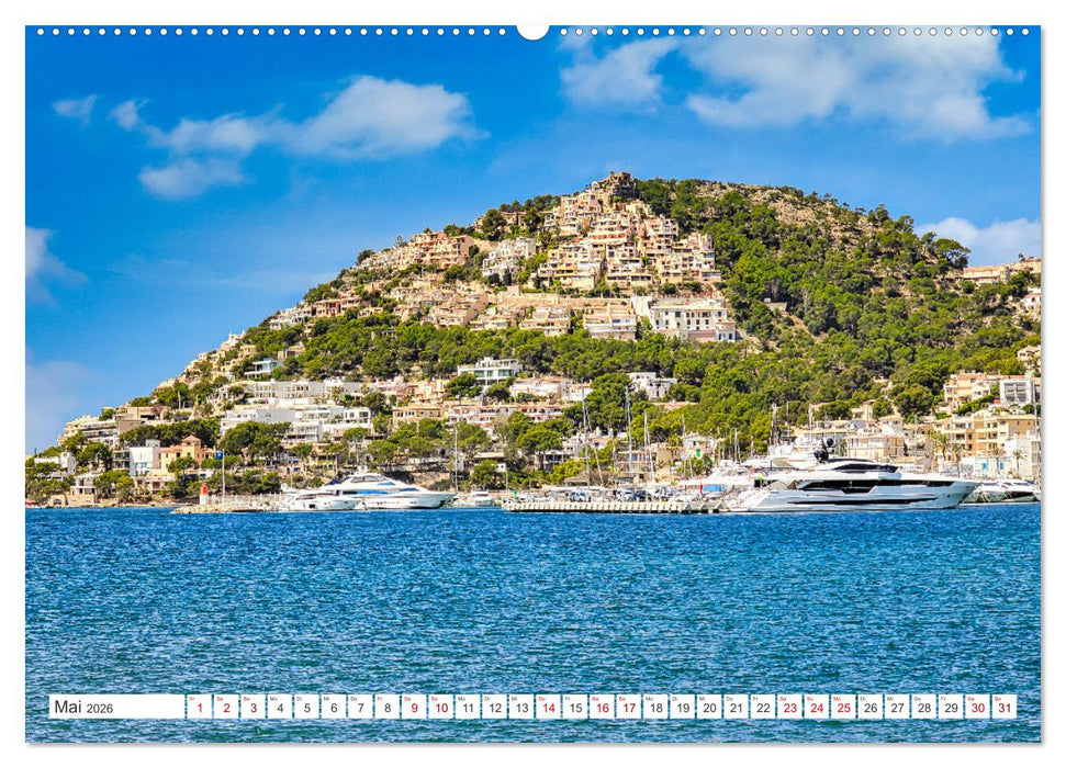 Mallorca - Traumhafte Insel der Balearen (CALVENDO Premium Wandkalender 2026)