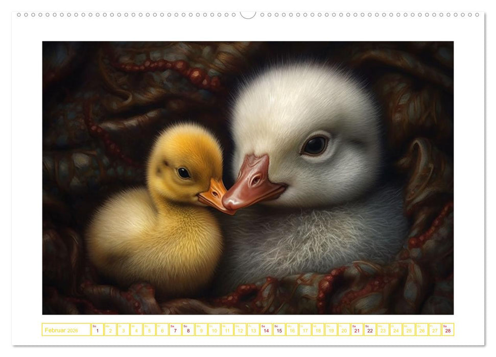 Knuddel-Alarm (CALVENDO Premium Wandkalender 2026)