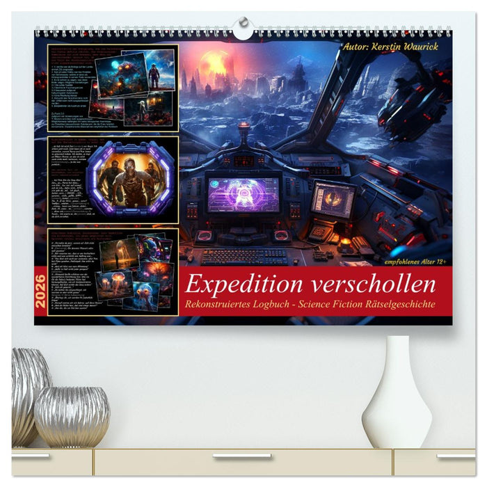 Expedition verschollen (CALVENDO Premium Wandkalender 2026)