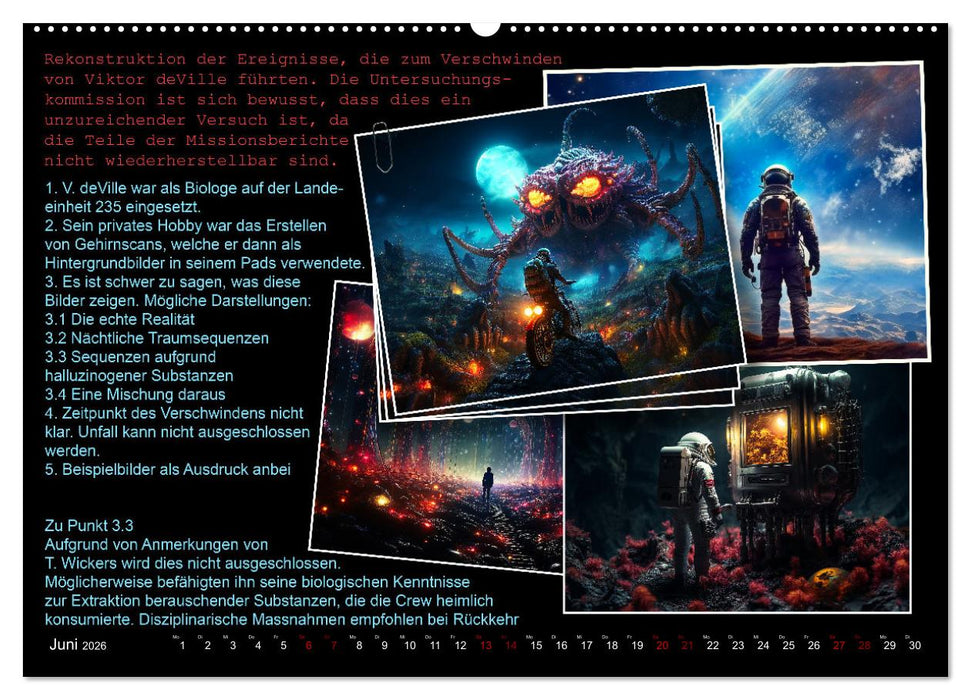 Expedition verschollen (CALVENDO Premium Wandkalender 2026)