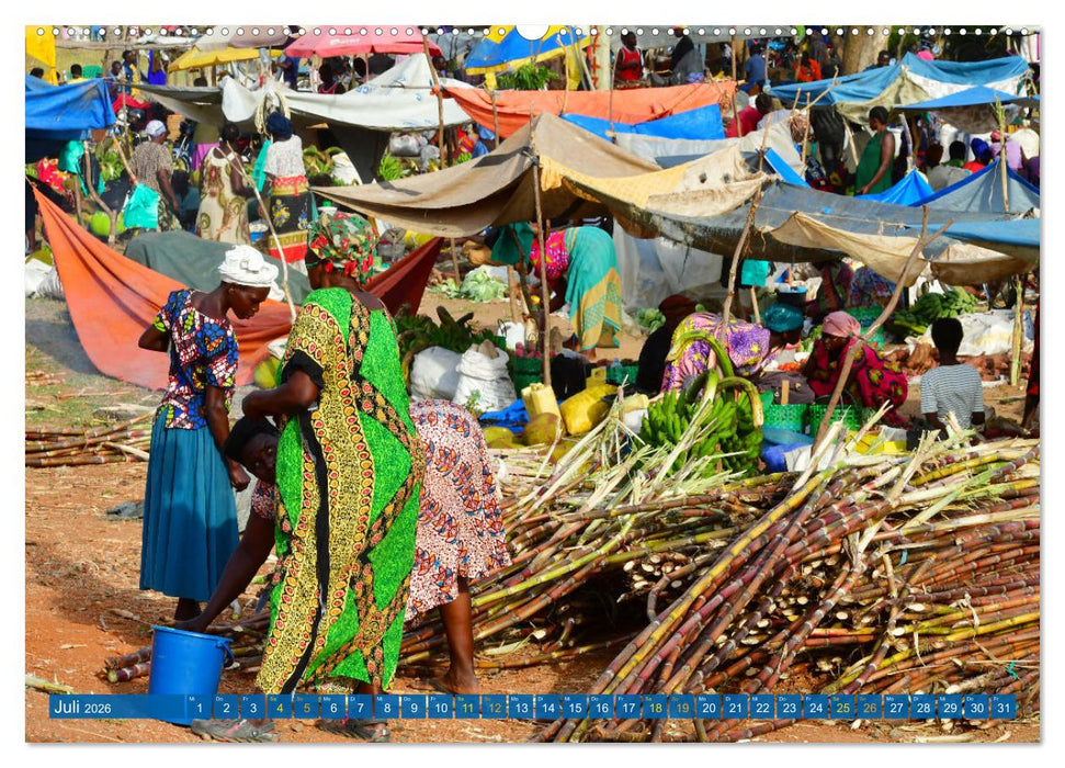 Uganda – Land im Herzen Afrikas (CALVENDO Premium Wandkalender 2026)