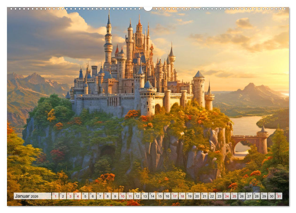 Abstecher ins Mittelalter (CALVENDO Wandkalender 2026)